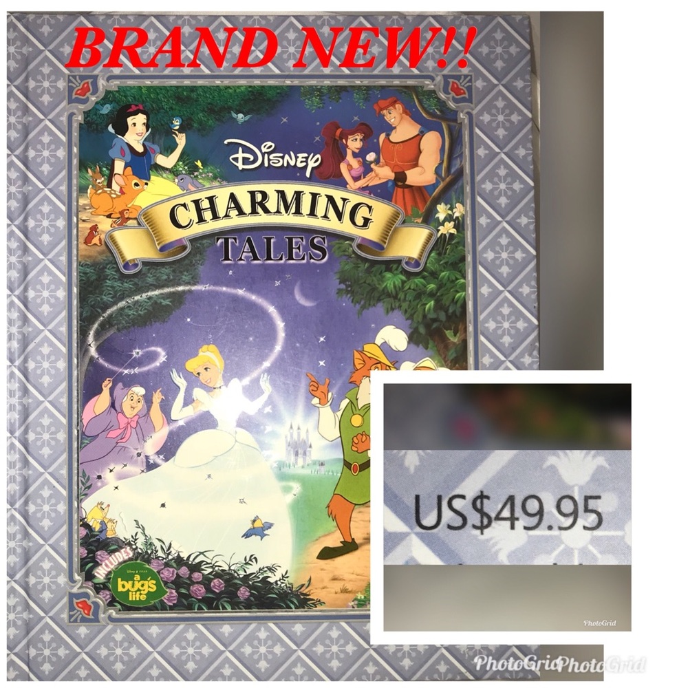 BRAND NEW DISNEY CHARMING TALES! 8 STORIES TO READ